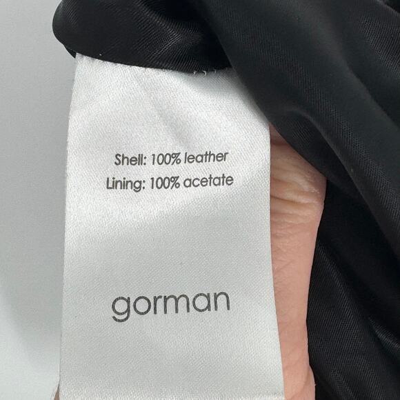 Gorman Leather Skirt A Line Size 8 - Picture 5 of 5